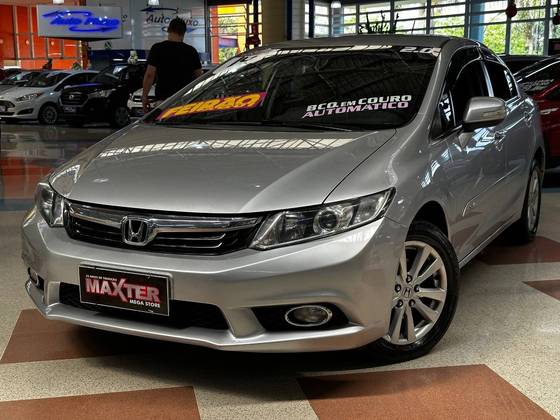 HONDA CIVIC 2.0 LXR 16V FLEX 4P AUTOMÁTICO